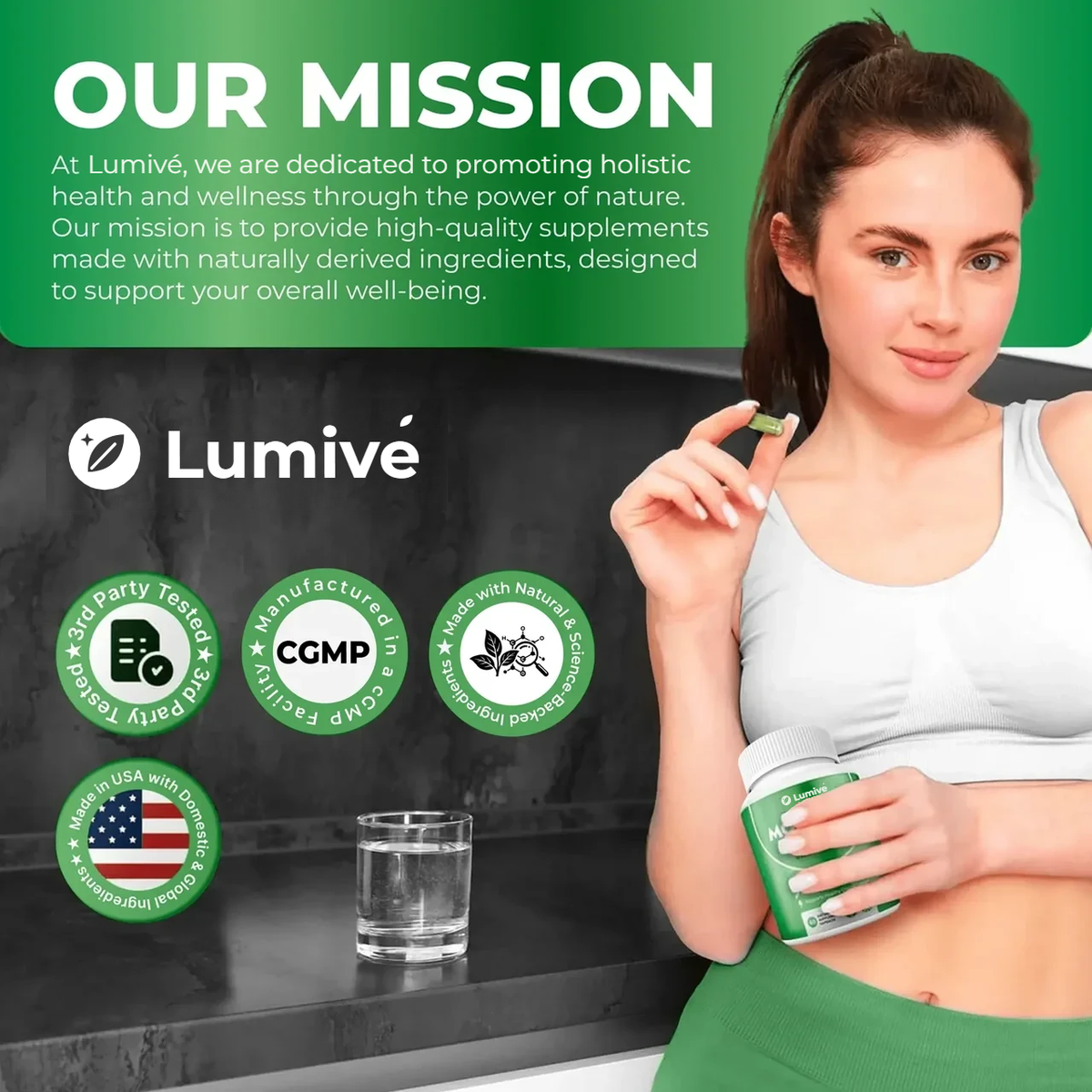 Lumivé Moringa Capsules