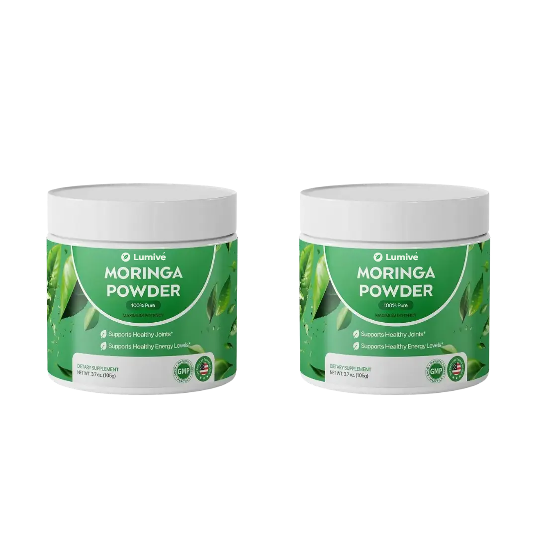 Lumivé Pure Moringa Powder – 2-jar bundle